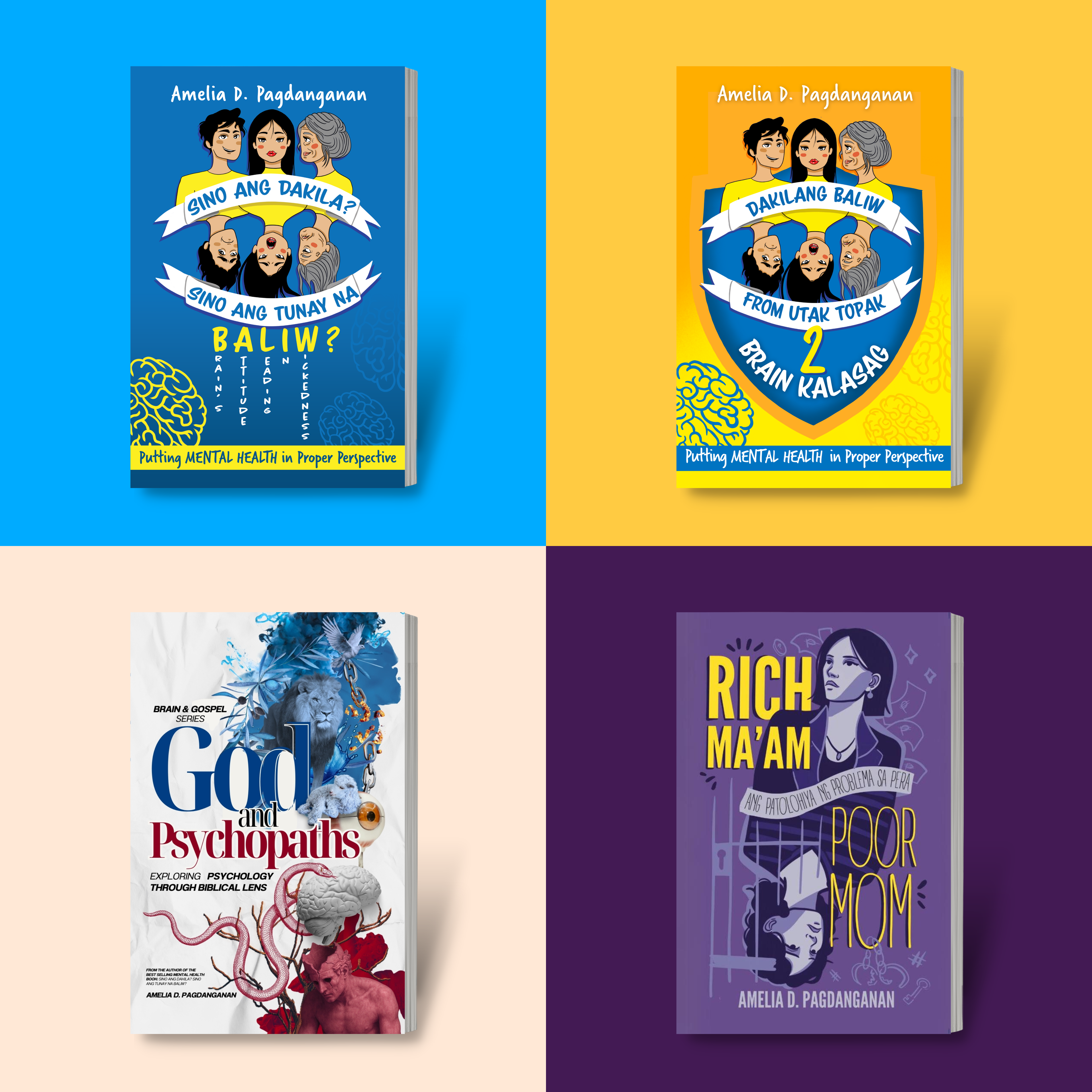 4-in-1 Brain Health Bestsellers Bundle by Lolakwentosera